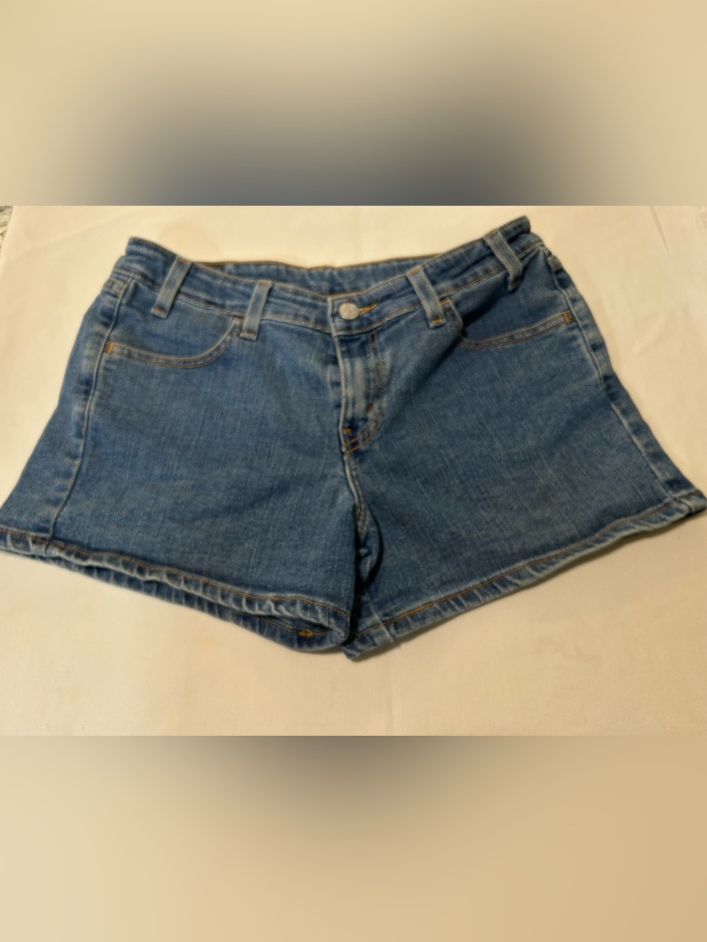 Levi's Women's Blue Denim Cutoff Shorts